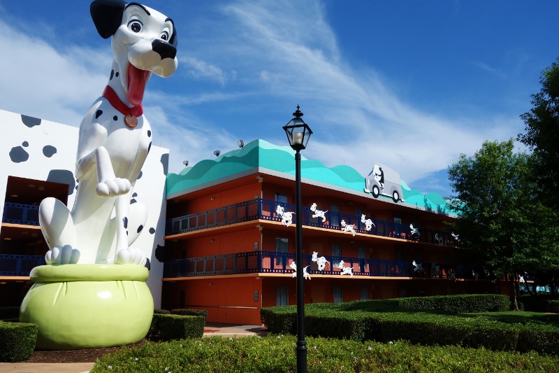 Pongo 101 Dalmations Disney's All-Star Movies Resort from yourfirstvisit.net