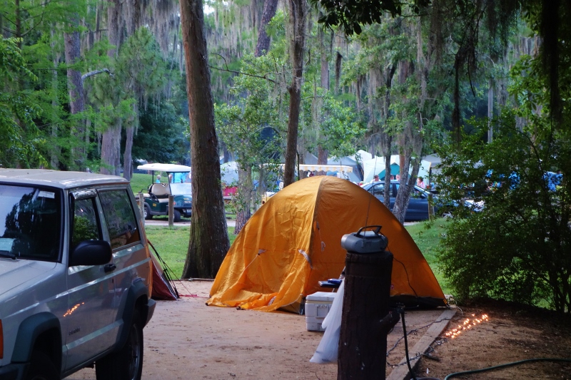Tent Camping at Fort Wilderness from yourfirstvisit.net (3)