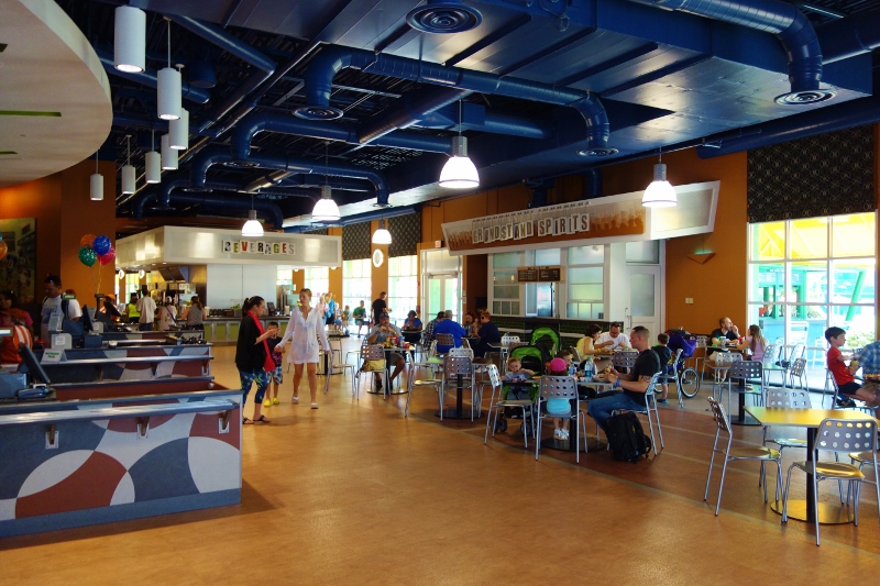 Food Court at Disney's All-Star Sports Resort from yourfirstvisit.net