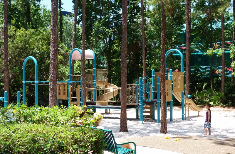 Kid's Play Area at Disney's All-Star Sports Resort from yourfirstvisit.net