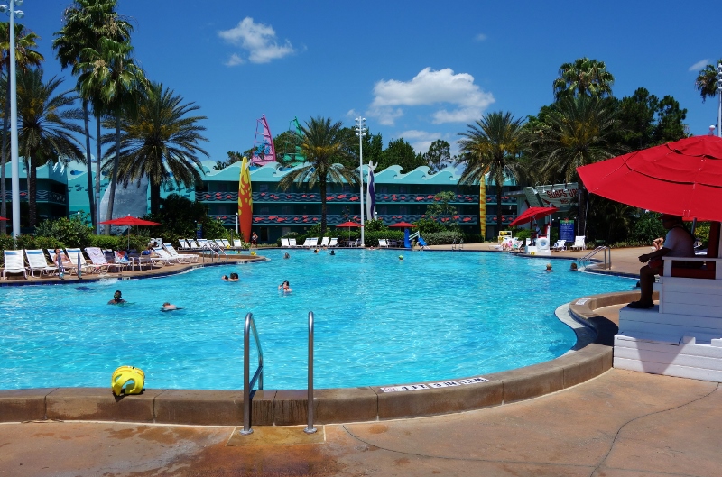 Main Pool at Disney's All-Star Sports Resort from yourfirstvisit.net