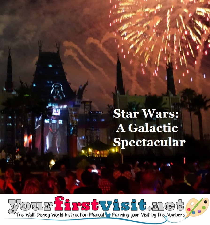 Review Star Wars A Galactic Spectacular from yourfirstvisit.net