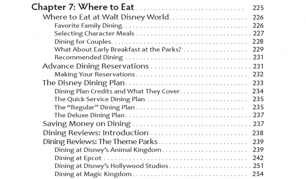 Where to Eat at Disney World - yourfirstvisit.net