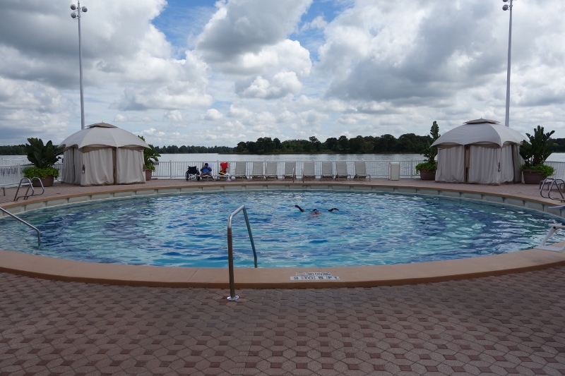 Bay Lake Pool Disney's Contemporary Resort from yourfirstvisit.net