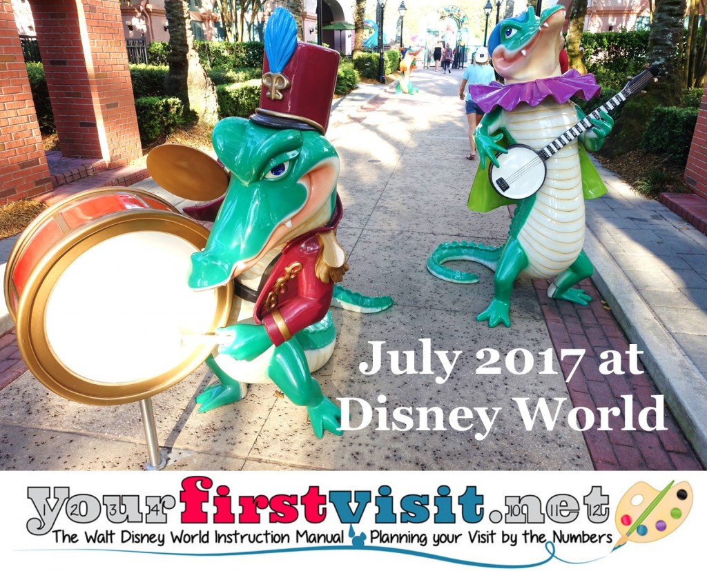 July 2017 at Walt Disney World - yourfirstvisit.net