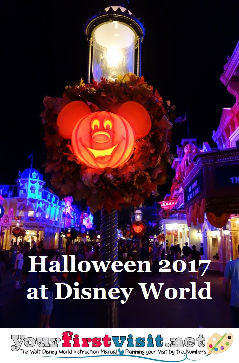 Halloween 2017 at Walt Disney World - yourfirstvisit.net