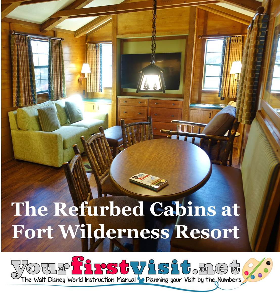 Photo Tour Of A Refurbed Cabin At Disney S Fort Wilderness Resort