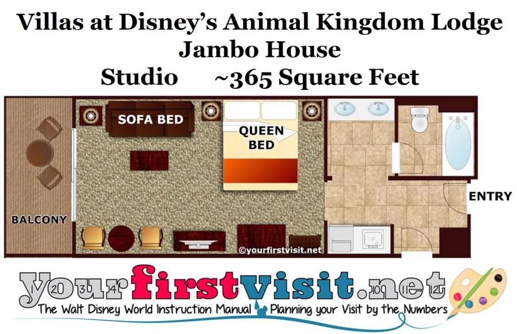 Photo Tour of a Studio at Disney's Animal Kingdom Villas-Jambo House ...