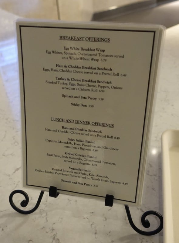 brighton yacht club lunch menu