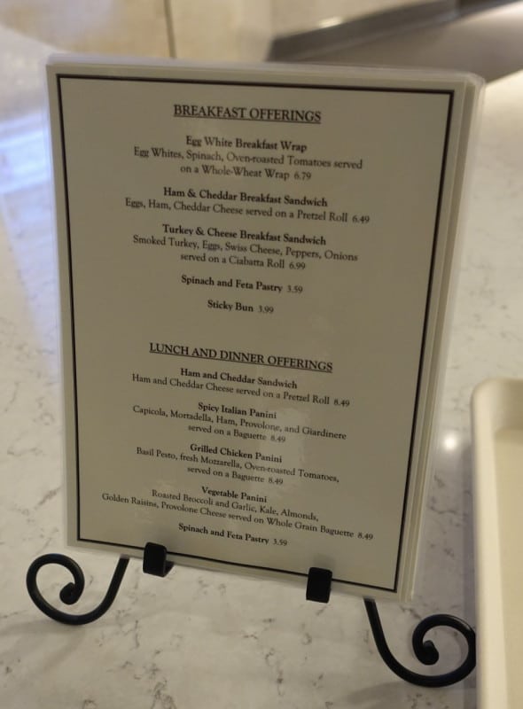 bellerive yacht club lunch menu