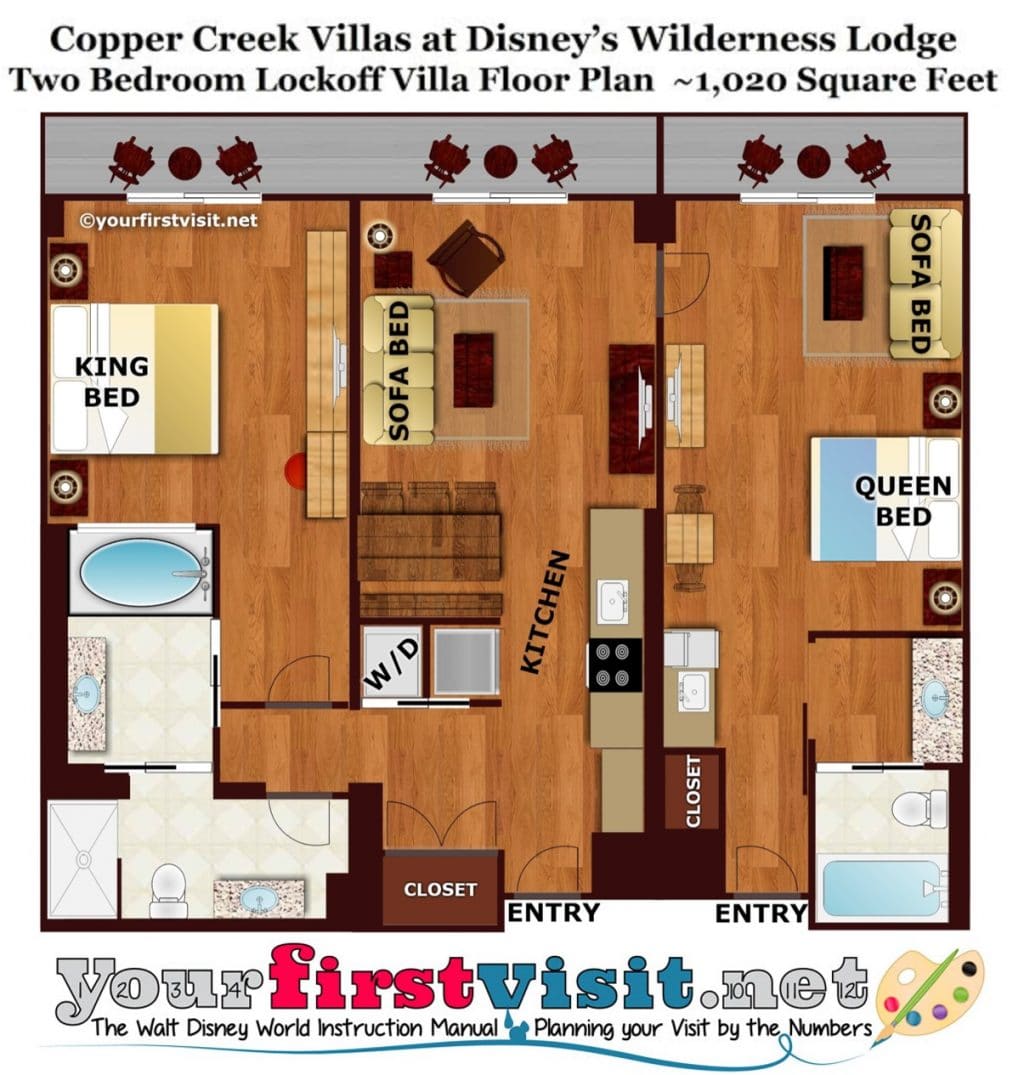 Copper Creek Villas Room Map Review Copper Creek Villas And Cabins At Disney S Wilderness Lodge Yourfirstvisit Net