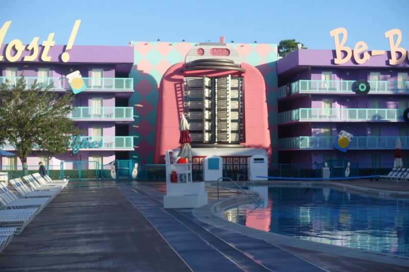 Pop Century 50s Building Map Theming And Accommodations At Disney's Pop Century Resort -  Yourfirstvisit.net