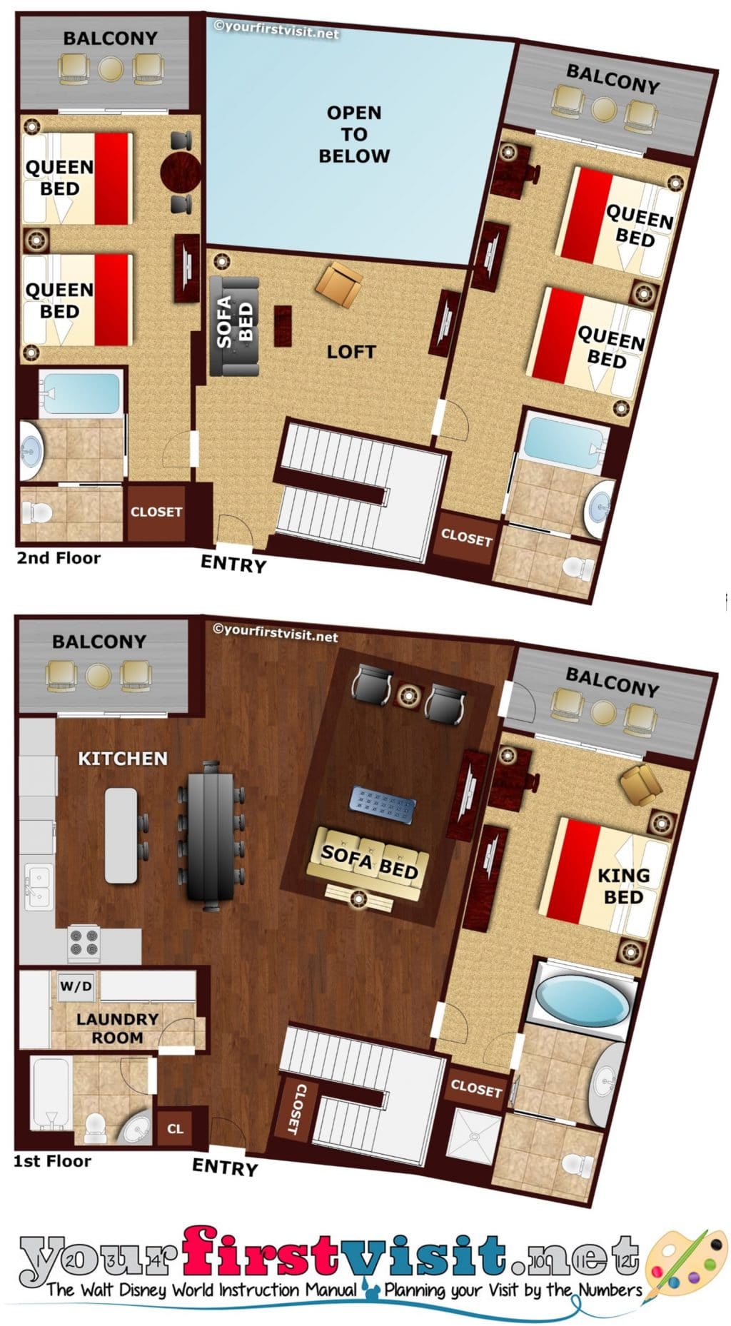 Theming and Accommodations at Bay Lake Tower at Disney’s Contemporary