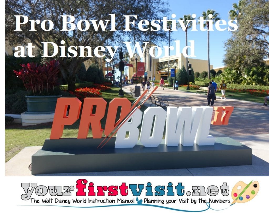 Pro Bowl Festivities at Disney World in Later January