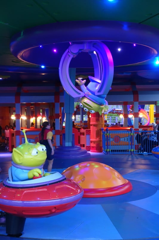 Alien swirling saucers hollywood 2024 studios