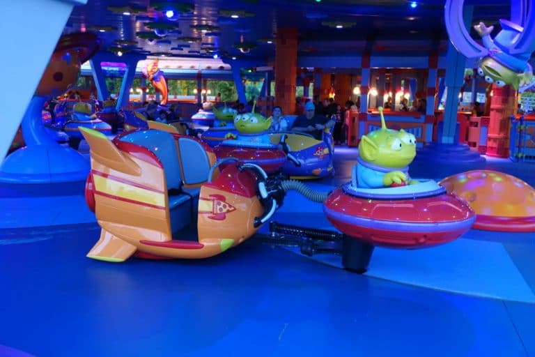 Alien Swirling Saucers in Toy Story Land in Disney's Hollywood Studios ...