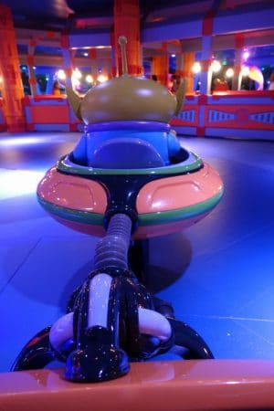alien swirling saucers height