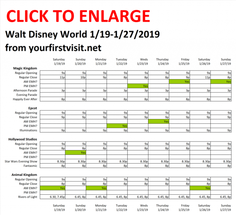 is the first week of january busy at disney world