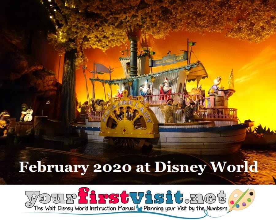 February 2020 at Walt Disney World
