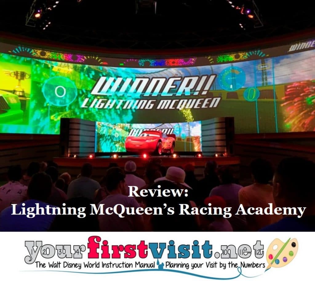 Lightning McQueen Racing Academy Hollywood Studios