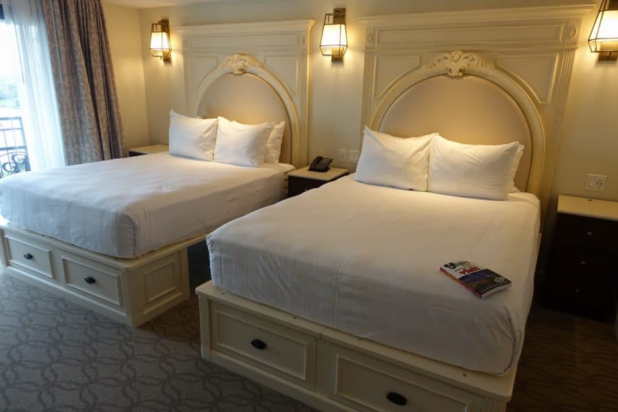 Photo Tour of the Second Bedroom of a Two Bedroom Villa at Disney's