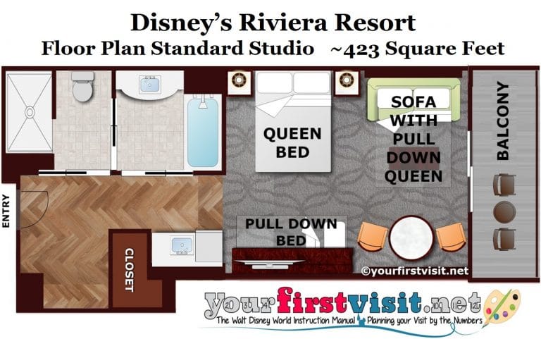 Theming and Accommodations at Disney's Riviera Resort - yourfirstvisit.net