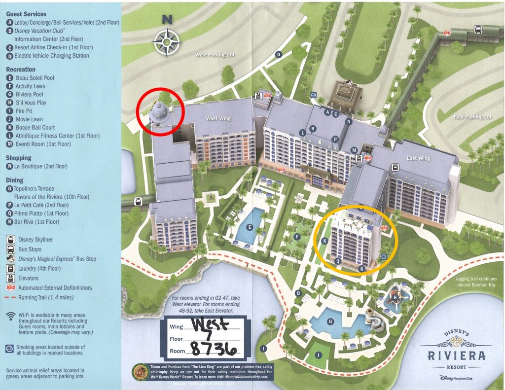 Theming and Accommodations at Disney's Riviera Resort - yourfirstvisit.net