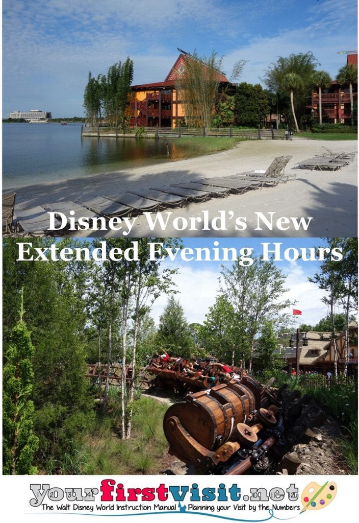 Extended Evening Hours at Walt Disney World