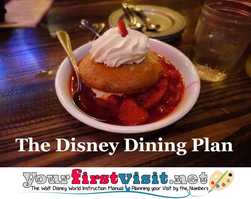 The Disney Dining Plan 2024