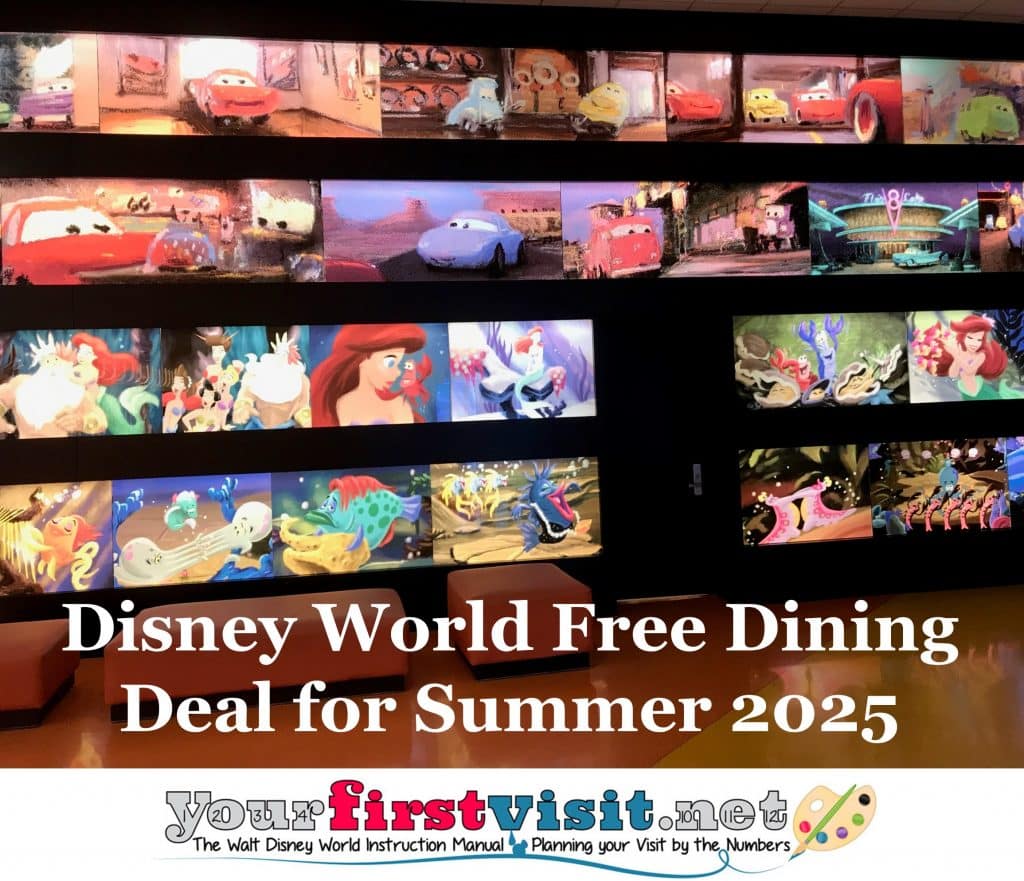 Disney World Free Dining Deal for Many Summer 2025 Dates